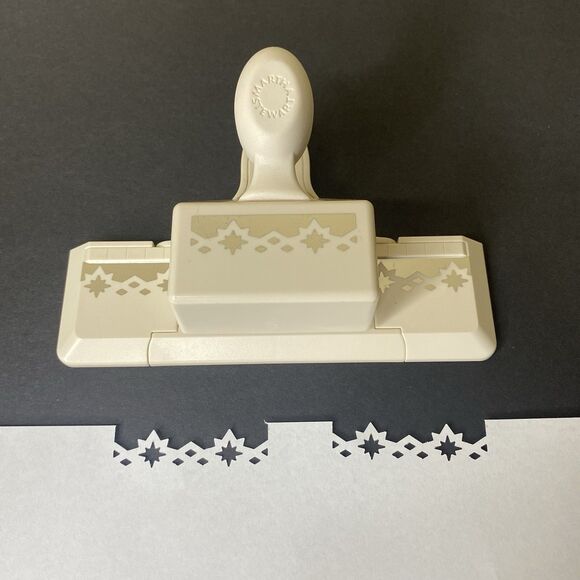 Martha Stewart Diamond Star Border Edge Punch Craft Scrapbook Card Making - Picture 1 of 10